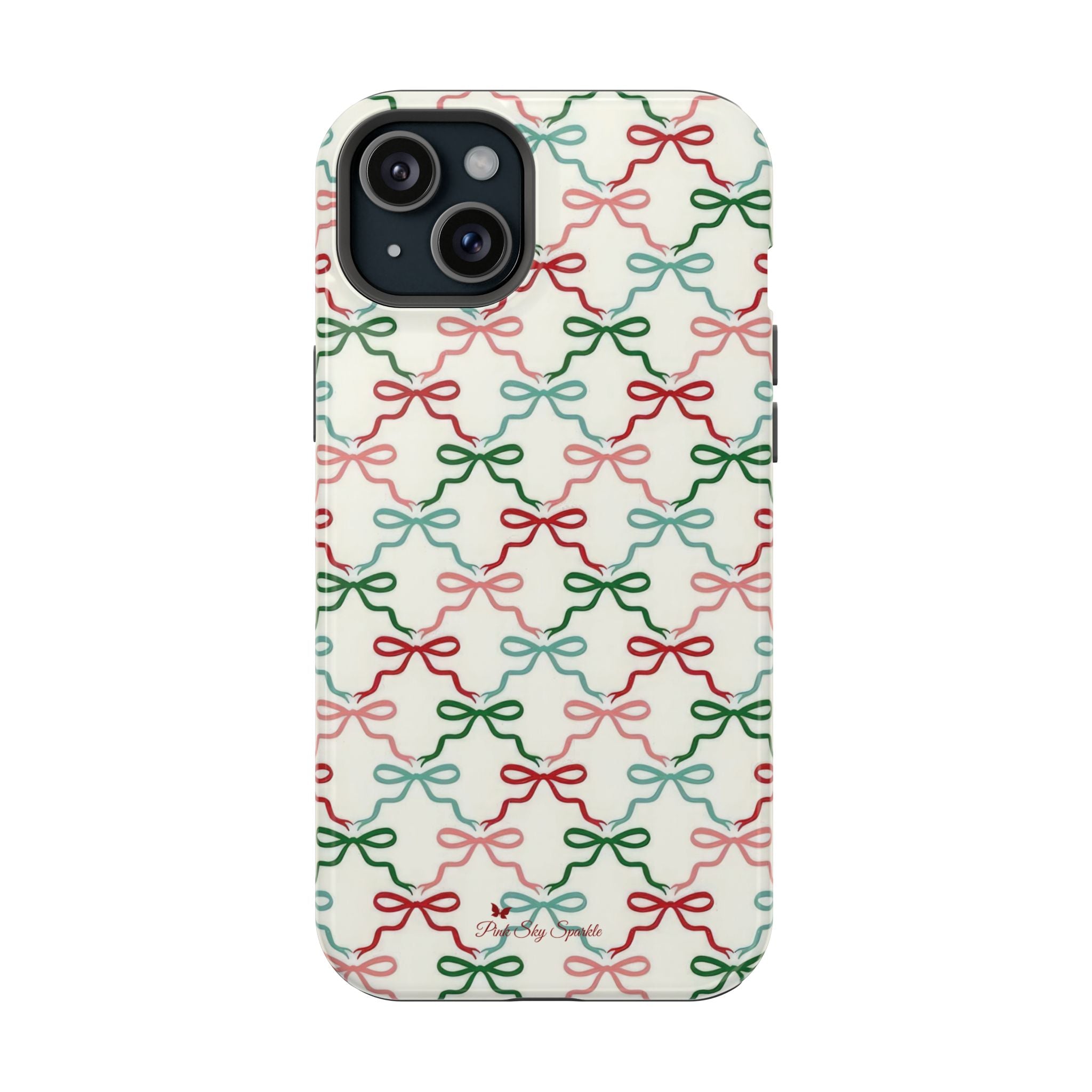 Festive Bows Magnetic iPhone Case