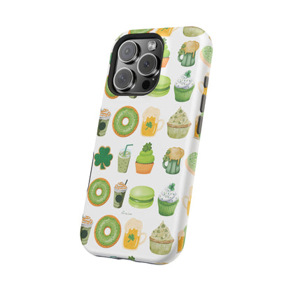 St. Patrick's Day Sips and Sweets Magnetic iPhone Case