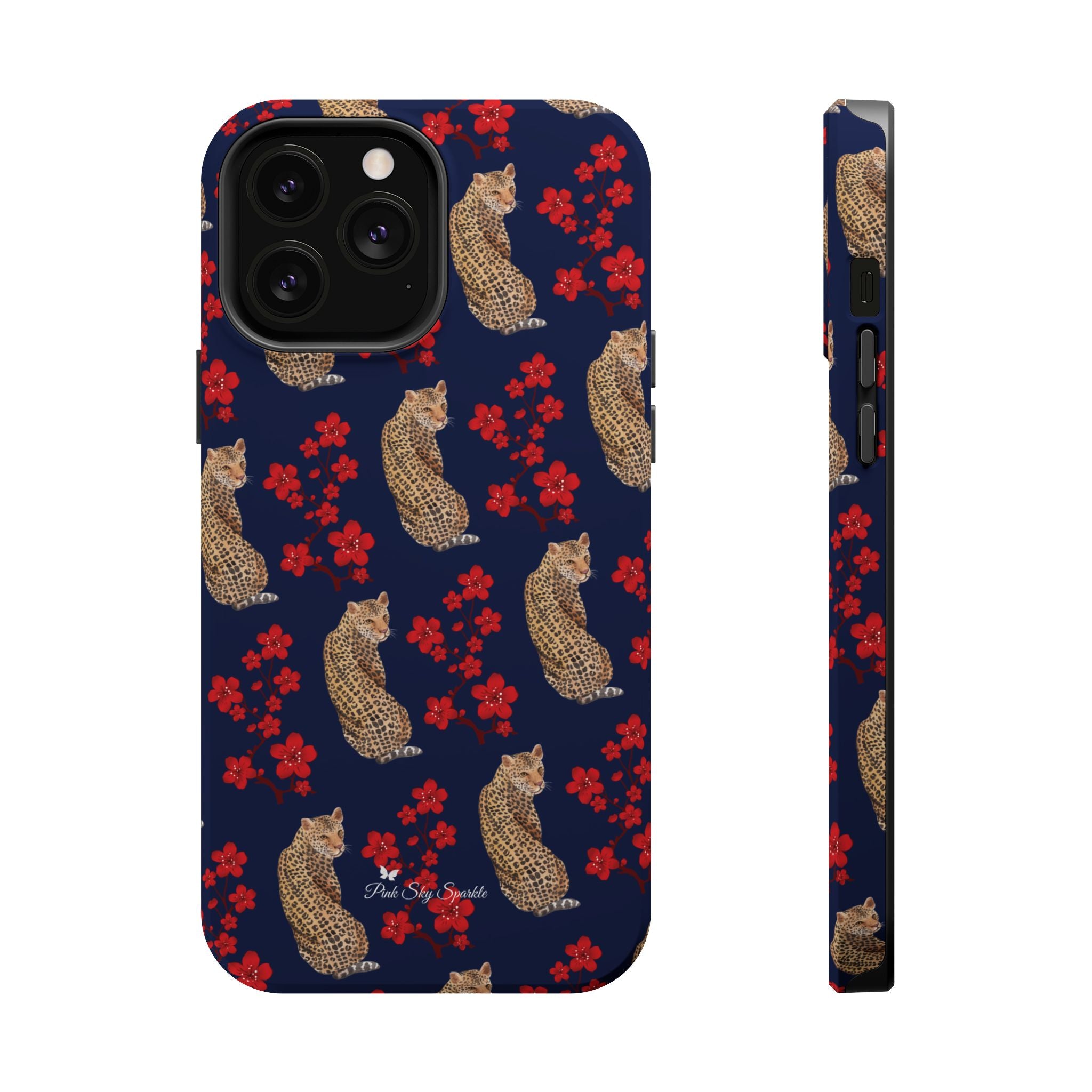 Funda magnética para iPhone Crimson Jungle