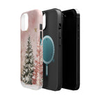 Sparkling Trees Magnetic iPhone Case