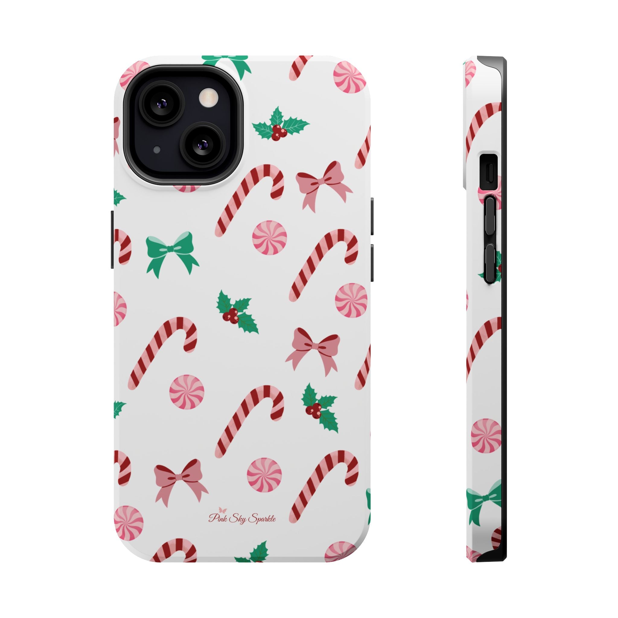 Candy Cane Lane Magnetic iPhone Case – Sweet Holiday Edition
