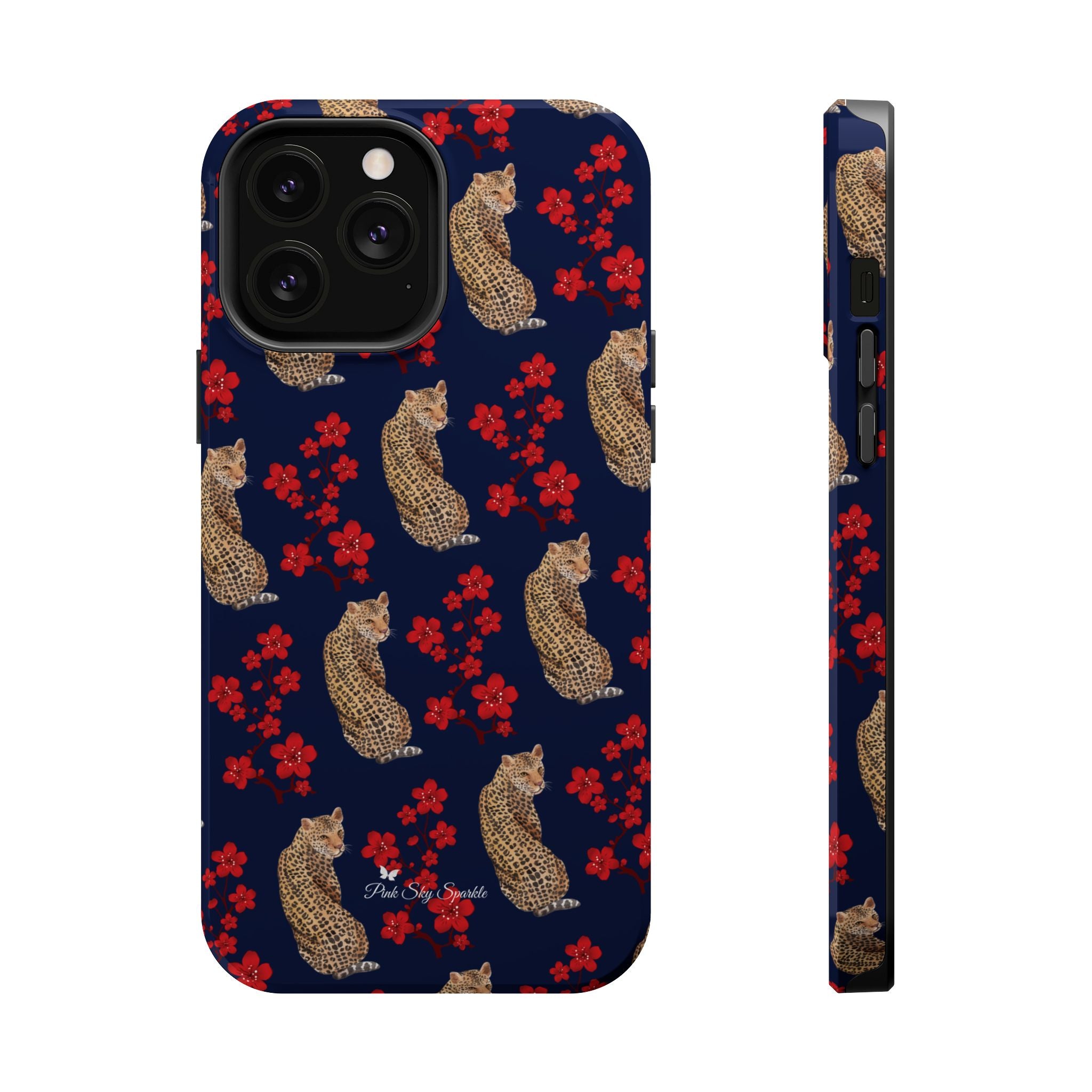 Funda magnética para iPhone Crimson Jungle