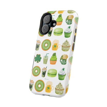 St. Patrick's Day Sips and Sweets Magnetic iPhone Case