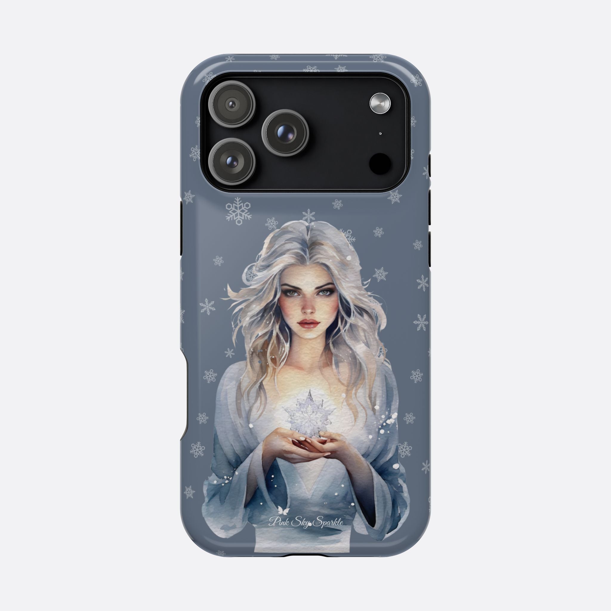 Coque magnétique pour iPhone Winter Witch