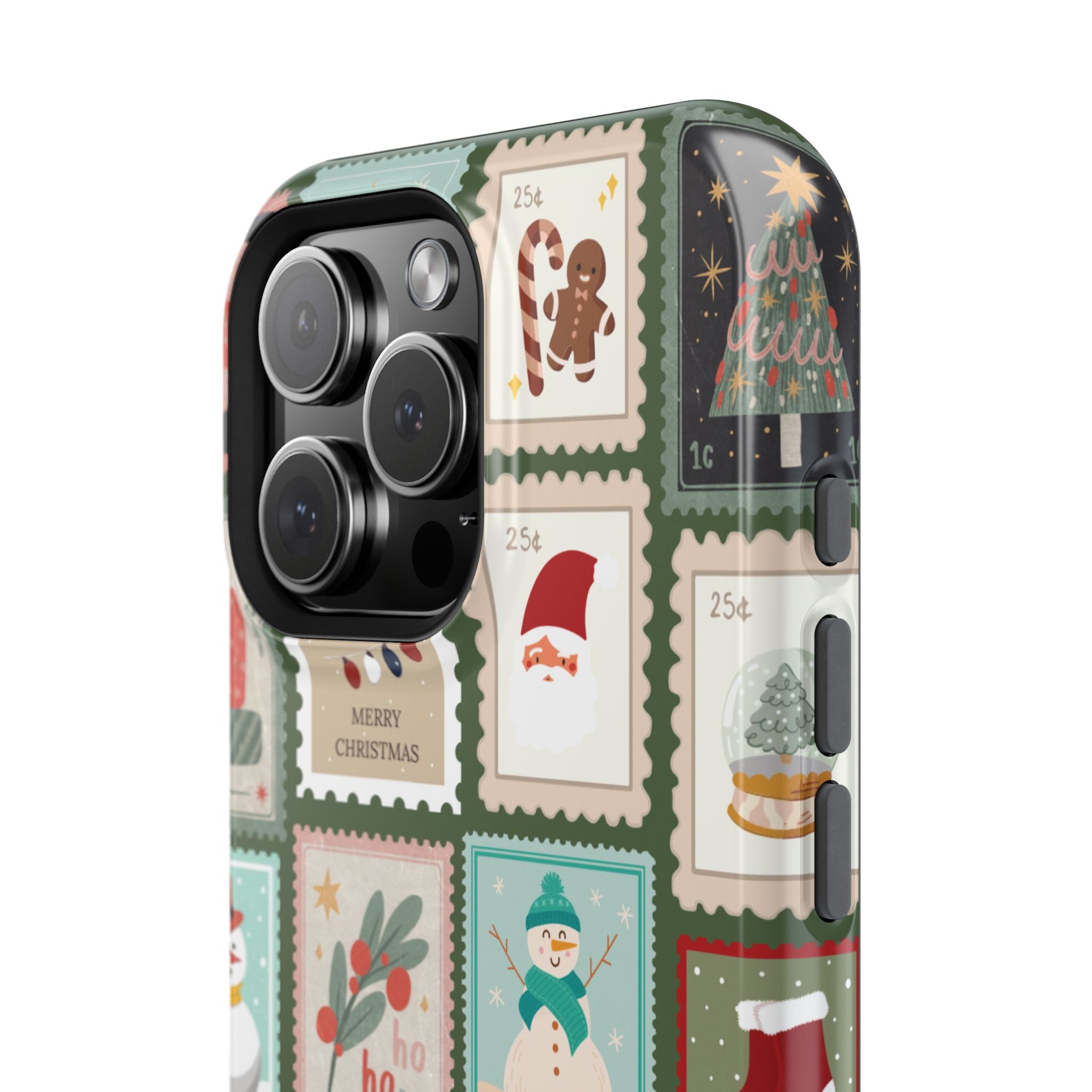 Santa’s Stamp Collection Magnetic iPhone Case