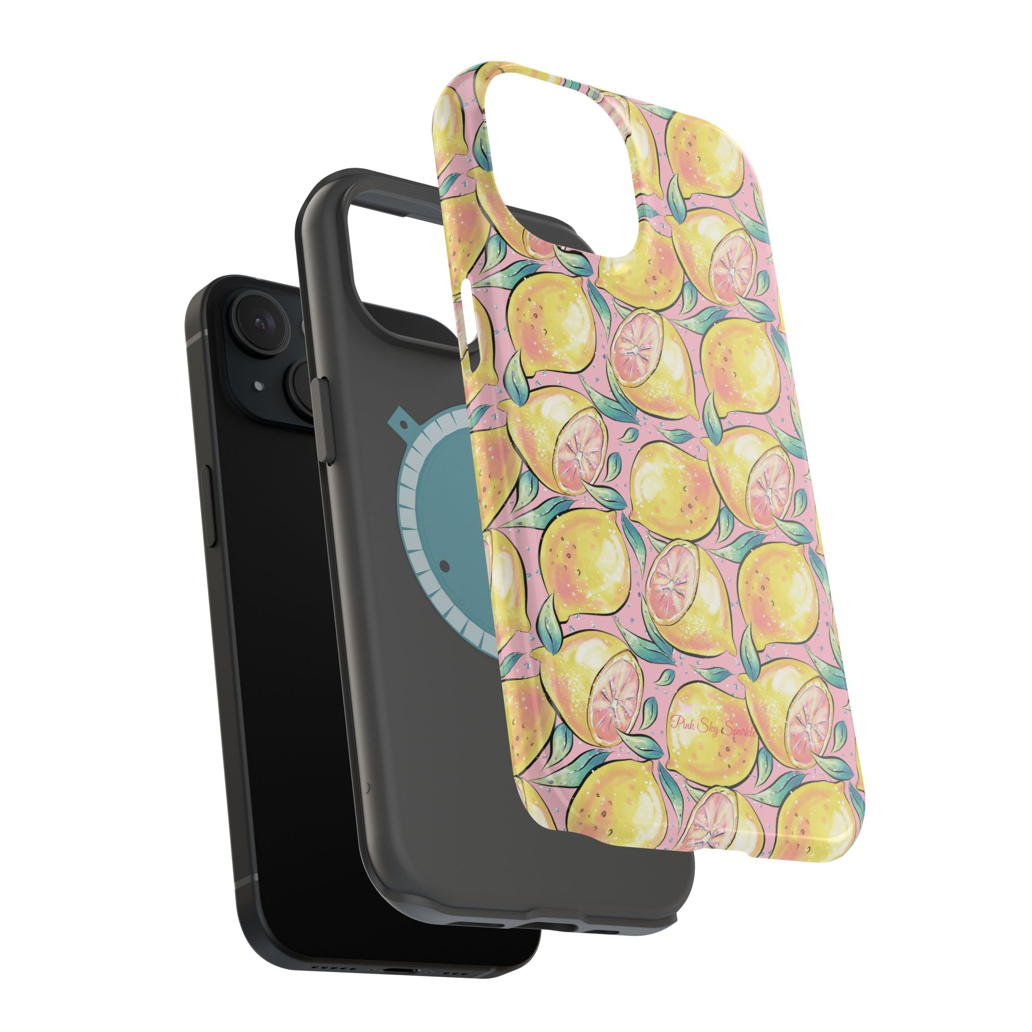 Pink Lemon Magnetic iPhone Case