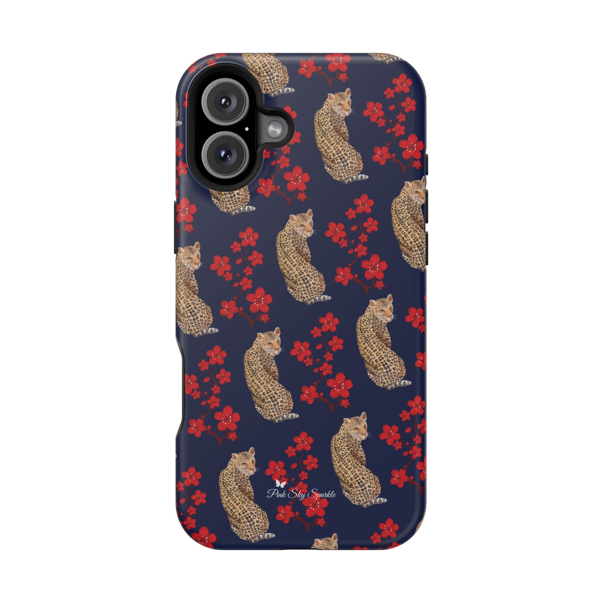 Funda magnética para iPhone Crimson Jungle