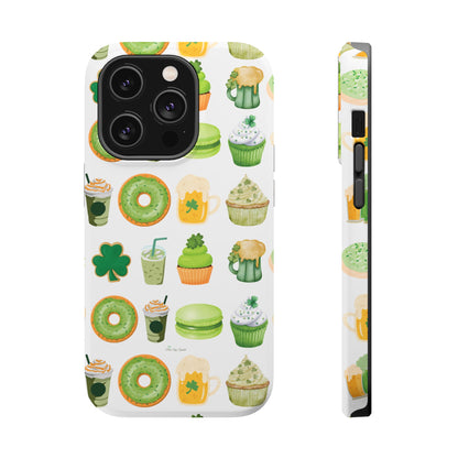 St. Patrick's Day Sips and Sweets Magnetic iPhone Case