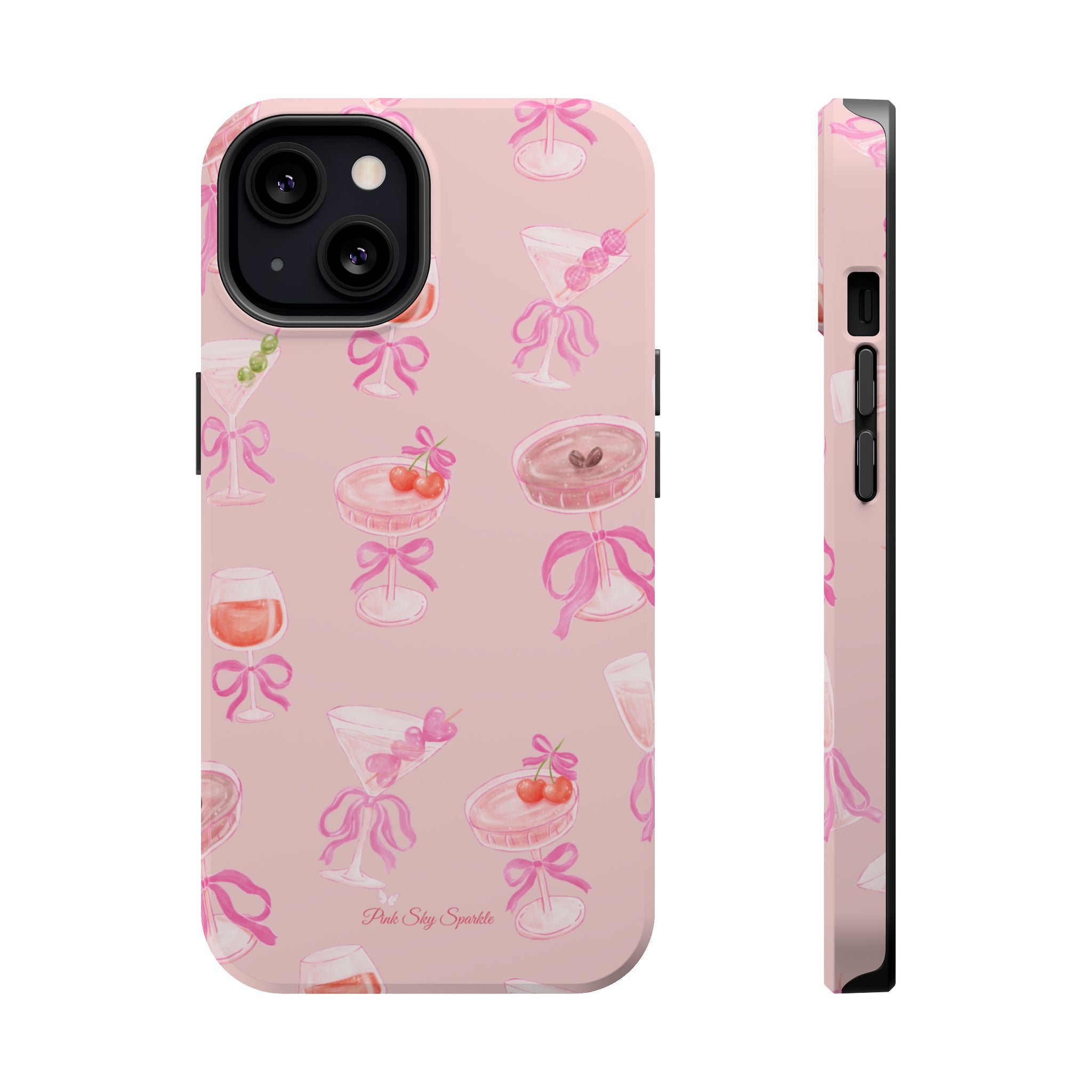 Coquette Cocktails Magnetic iPhone Case