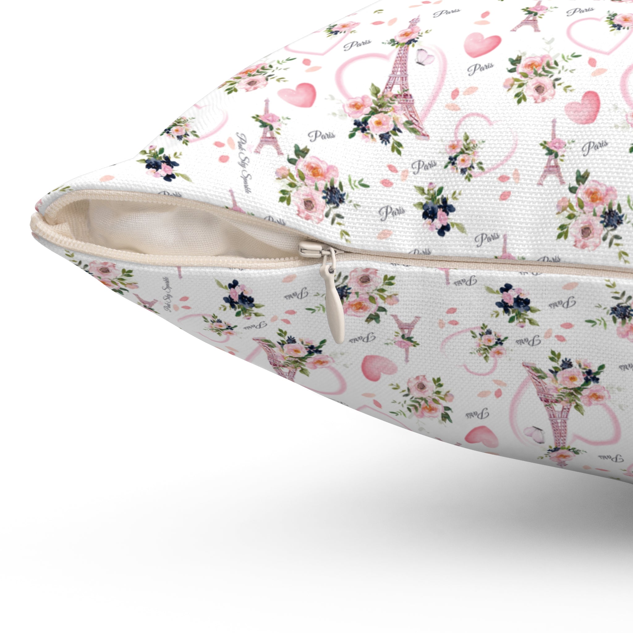 Spun Polyester Square Pillow