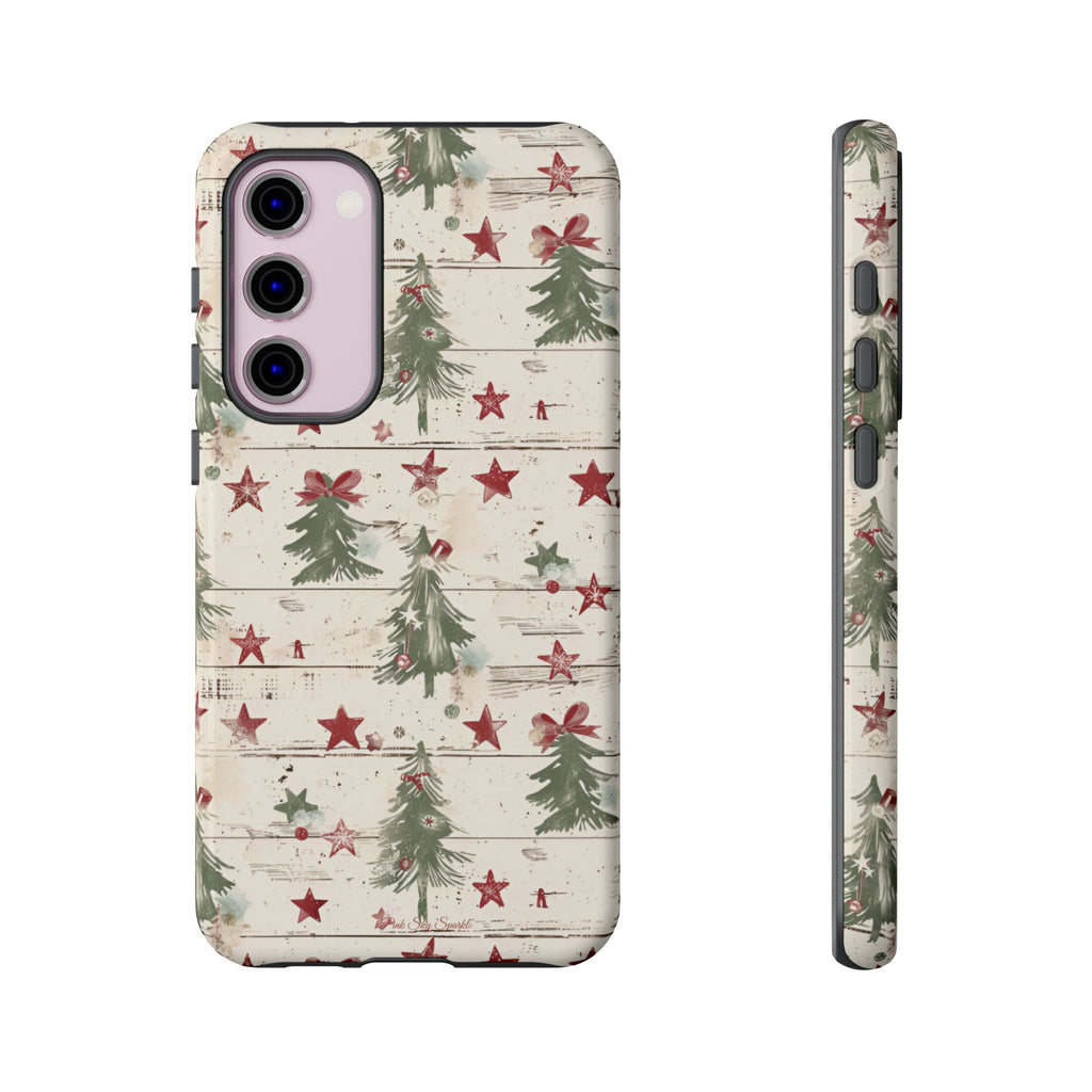 Christmas Tree Farm Tough Samsung Galaxy Phone Case