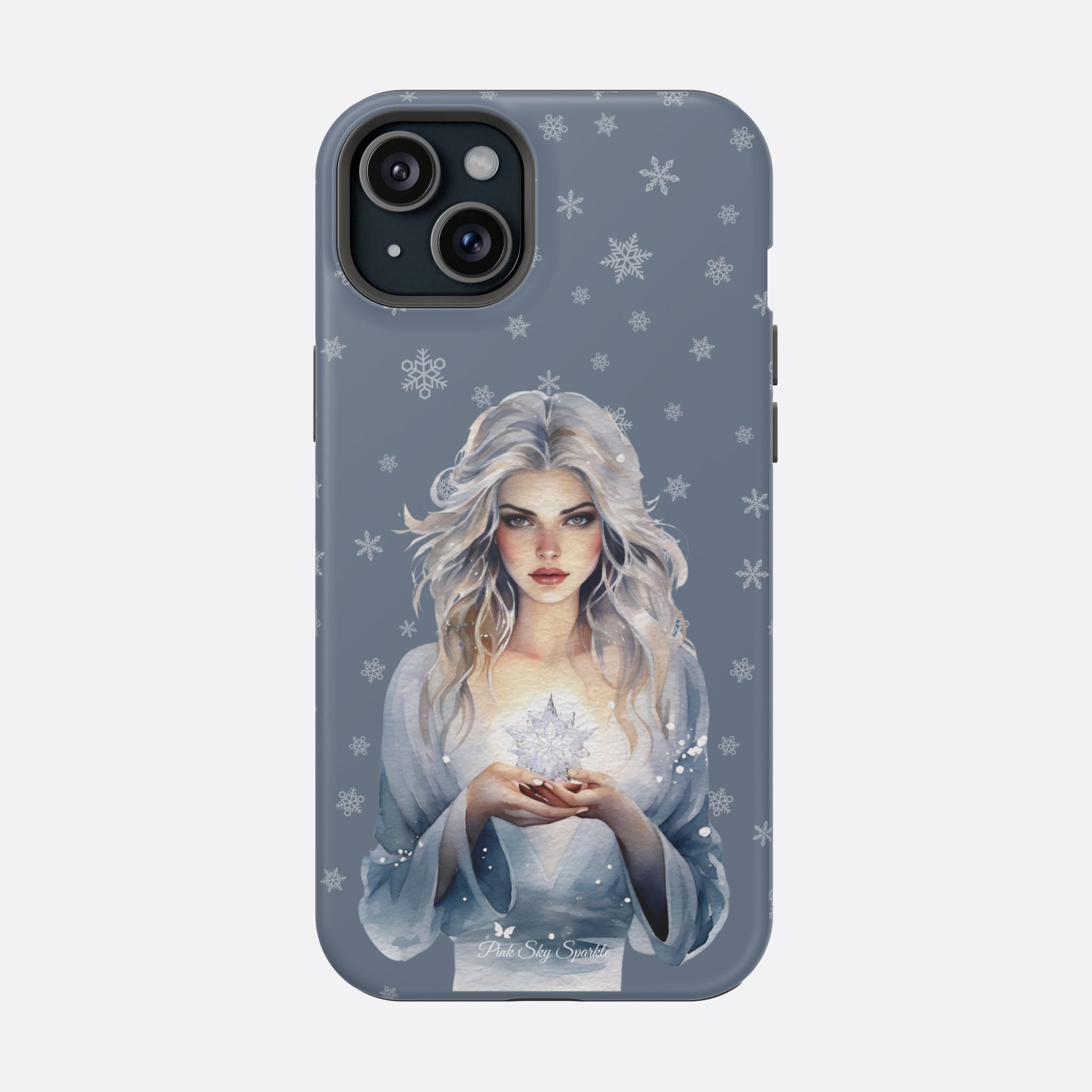 Coque magnétique pour iPhone Winter Witch