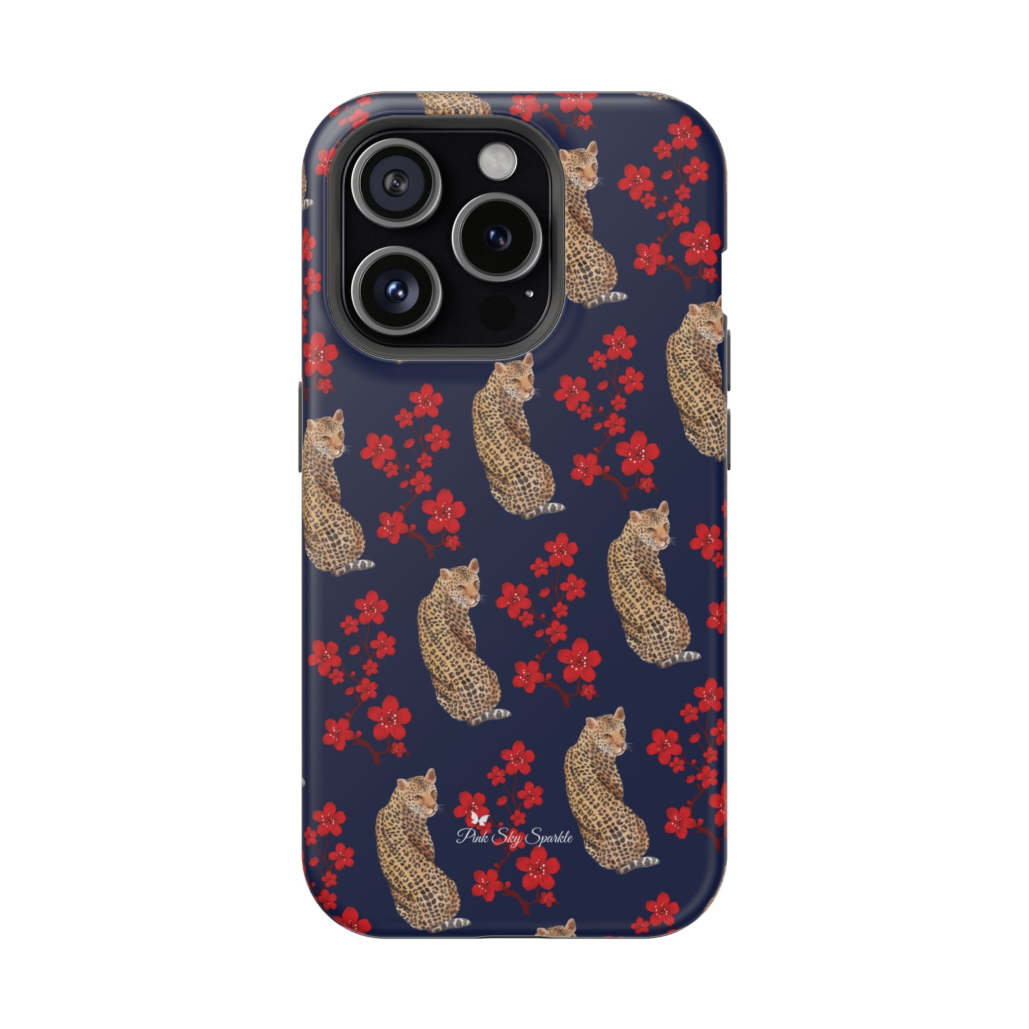 Funda magnética para iPhone Crimson Jungle