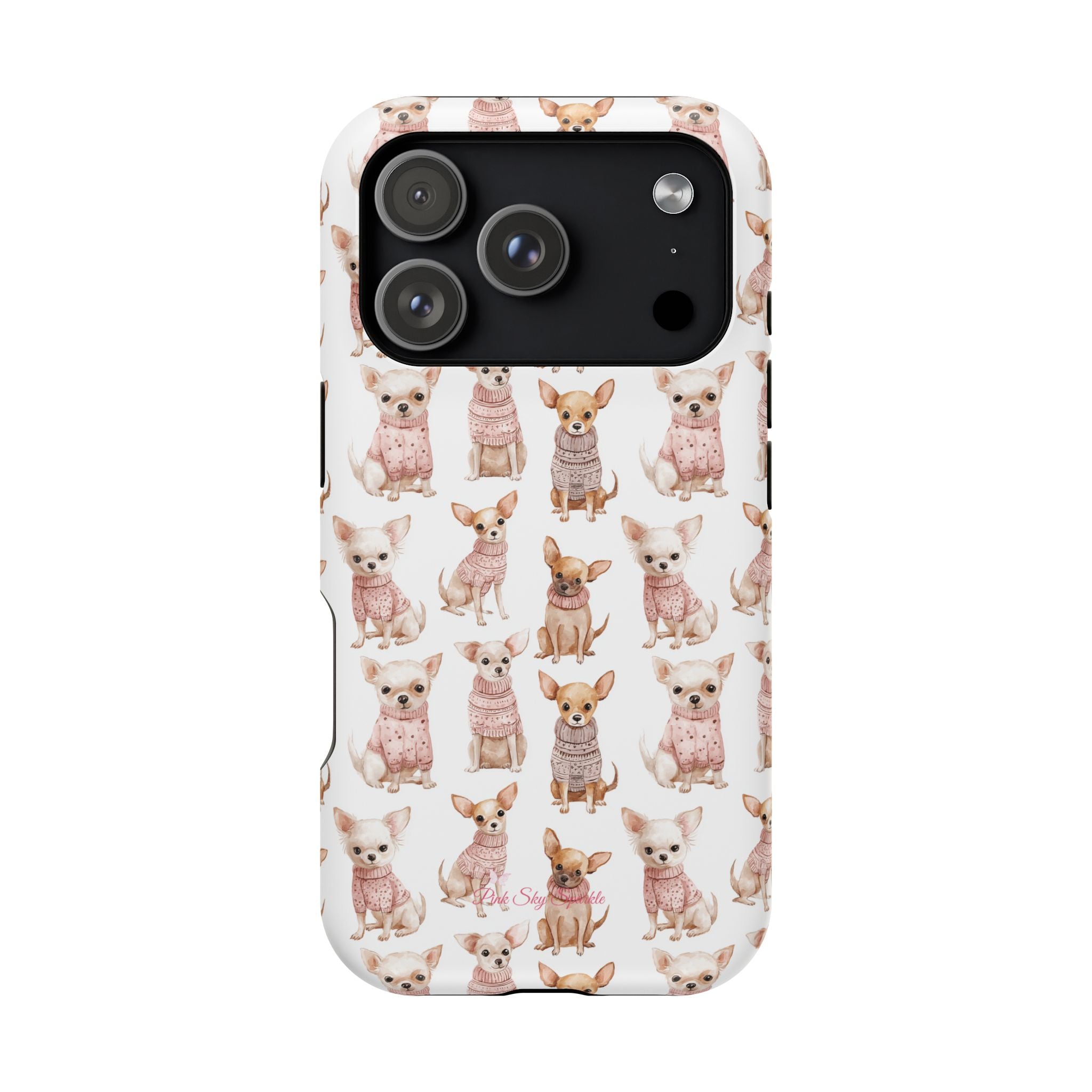 Fancy Toy Chihuahua Magnetic iPhone Case