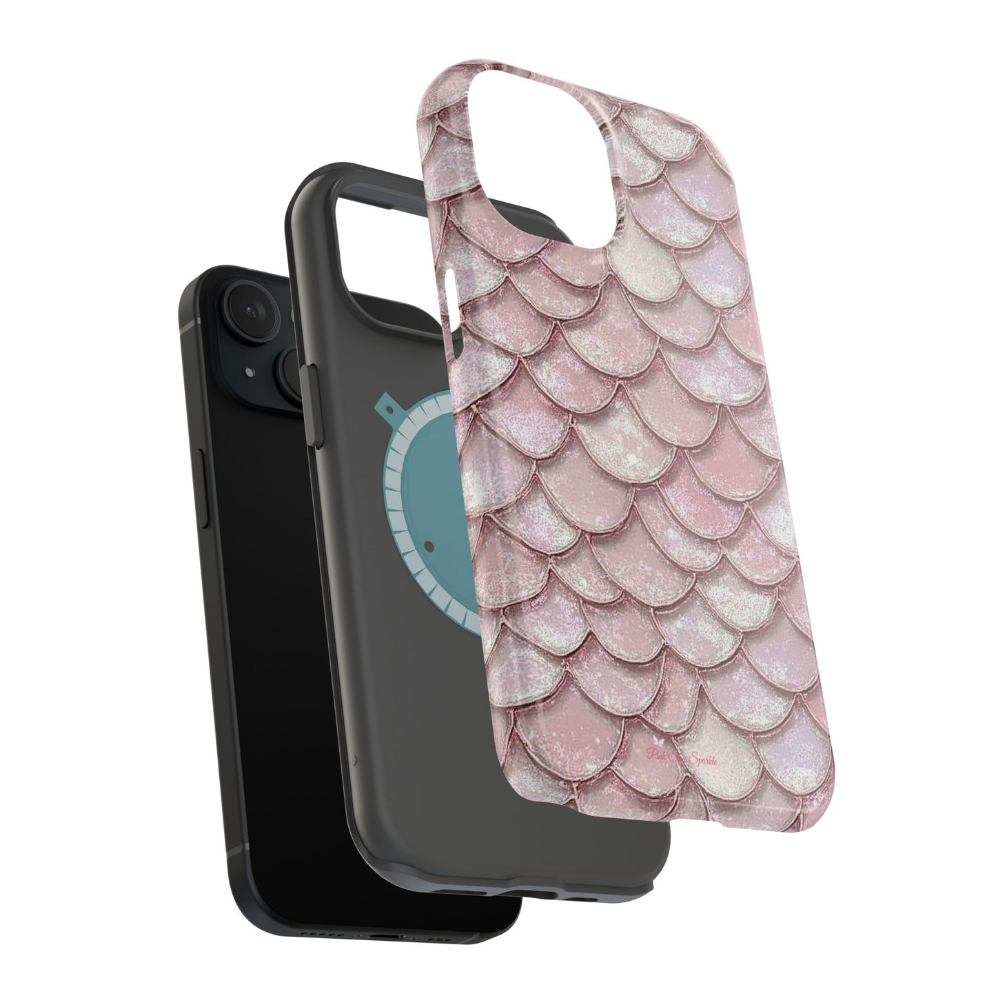 Pink Pearl Mermaid Magnetic iPhone Case