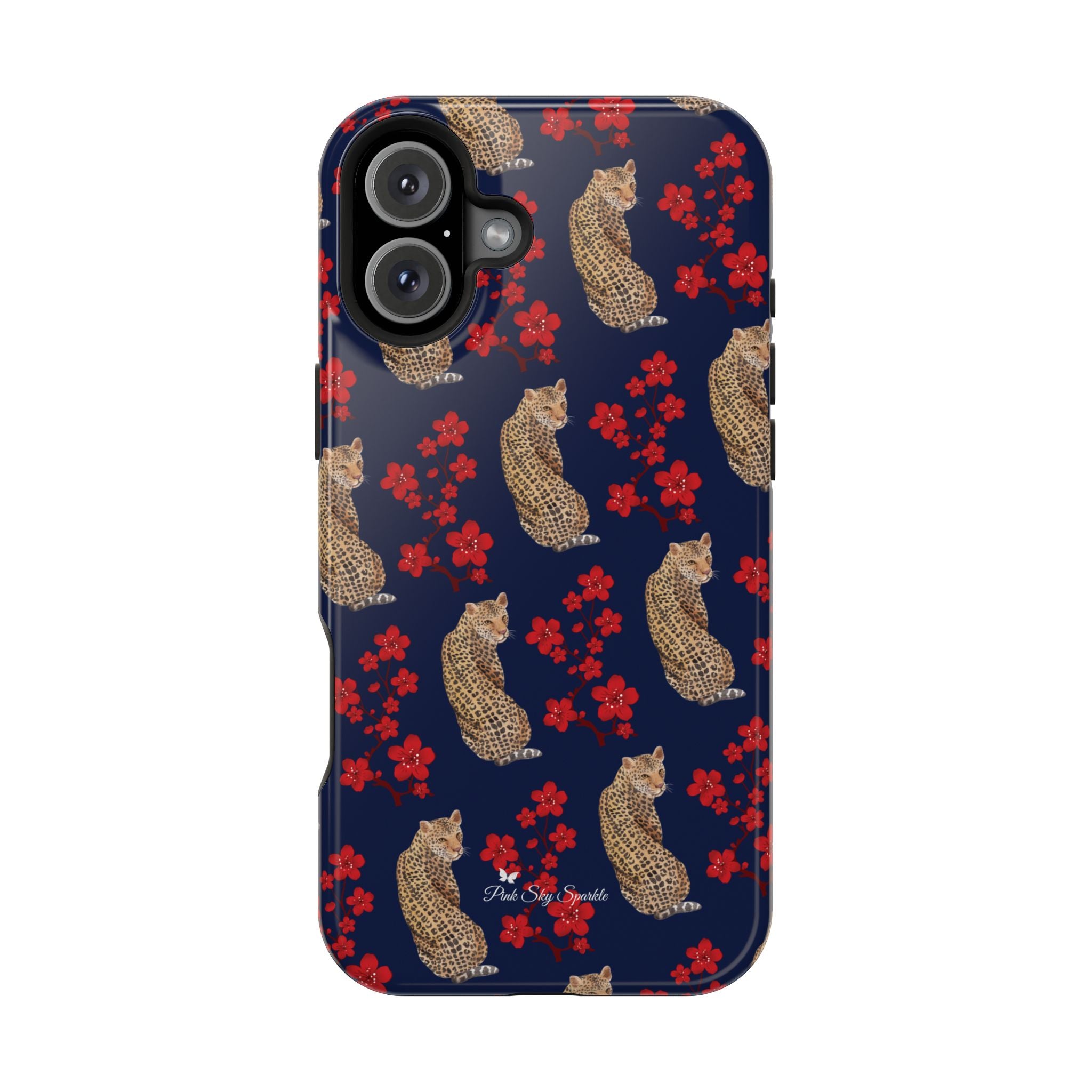 Funda magnética para iPhone Crimson Jungle