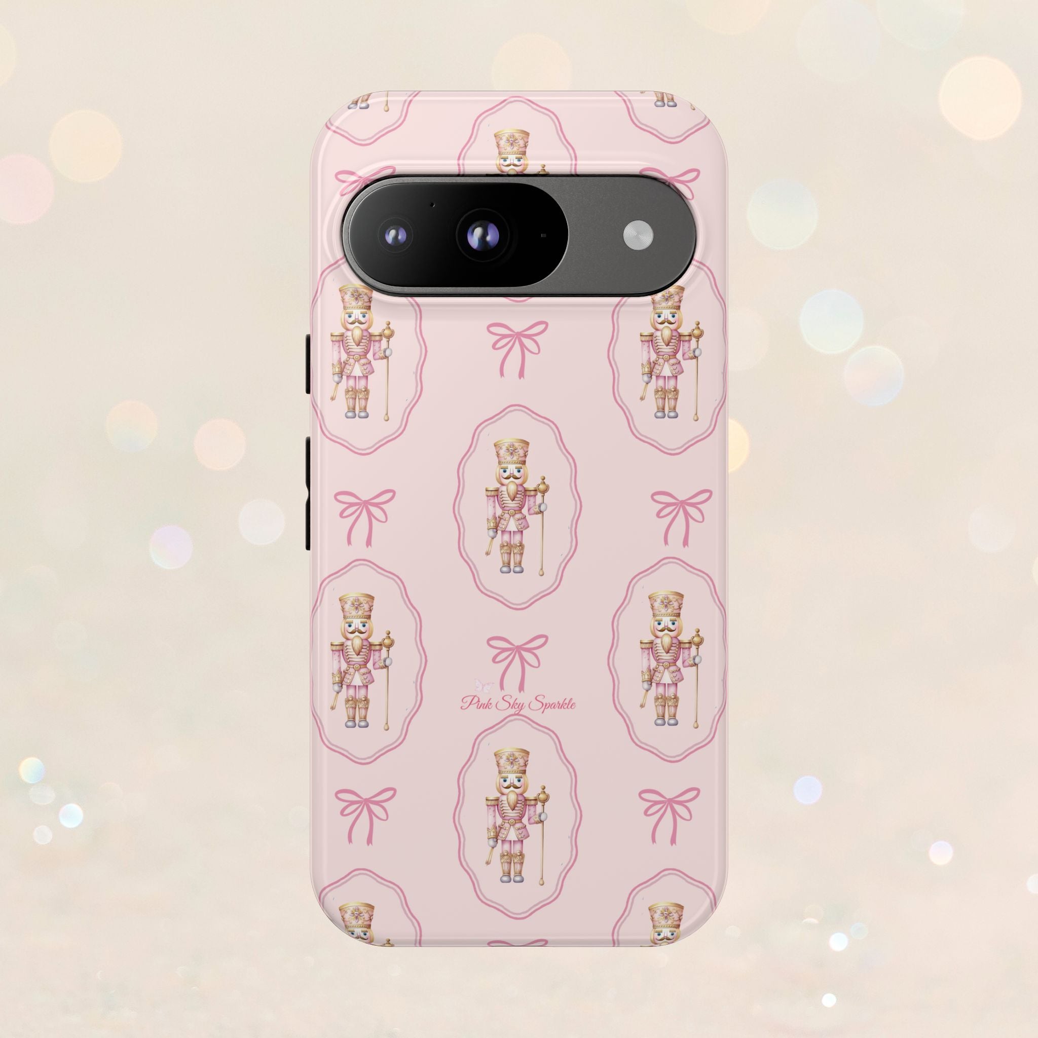 Nutcracker Coquette Holiday Google Pixel Phone Case