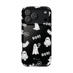 Midnight Boo Magnetic iPhone Case | Cute Ghost Halloween Phone Cover