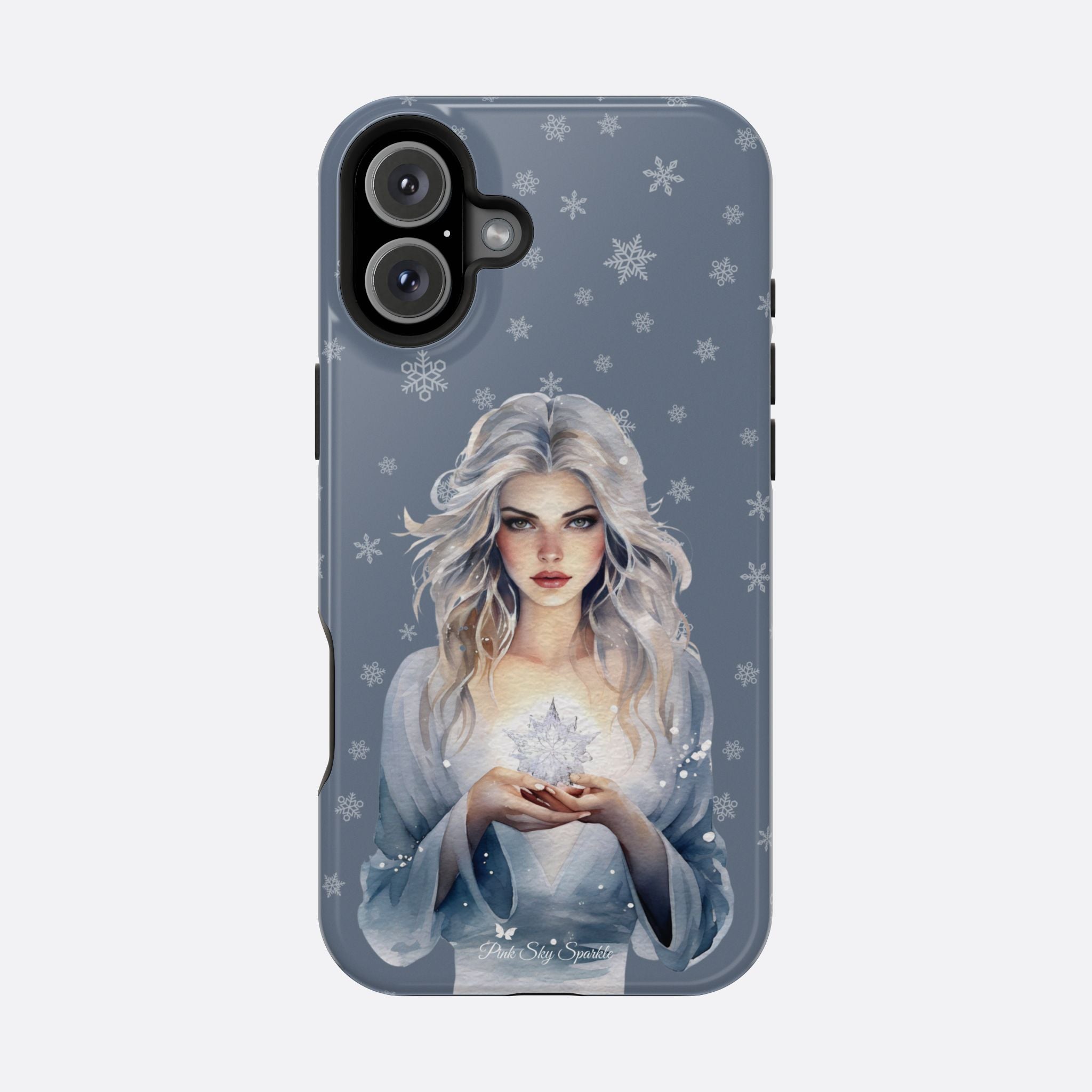 Coque magnétique pour iPhone Winter Witch