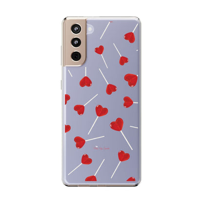 Sweetheart Sucker Clear Phone Case