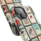 Santa’s Stamp Collection Magnetic iPhone Case