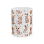 Fancy Toy Chihuahua Ceramic Mug — Cute Dogs in Sweaters 11oz & 15oz
