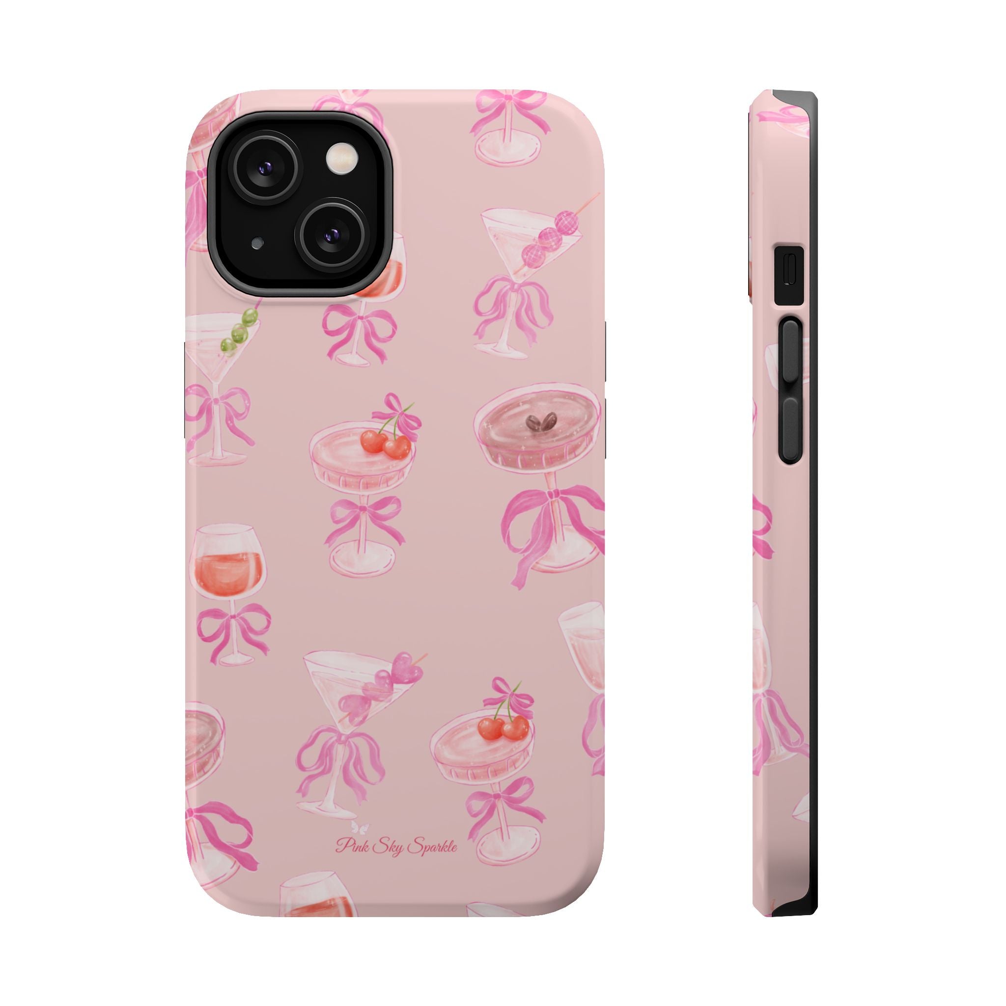 Coquette Cocktails Magnetic iPhone Case