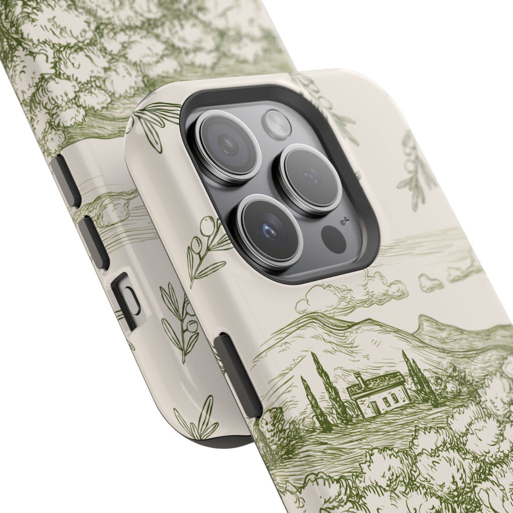 Olive Estate MagSafe-Compatible Magnetic iPhone Case