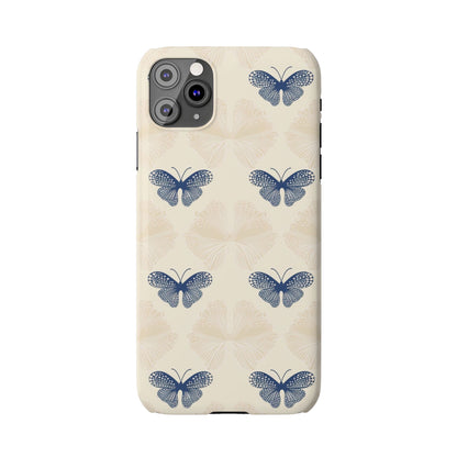 Midnight Flutter Slim iPhone Case