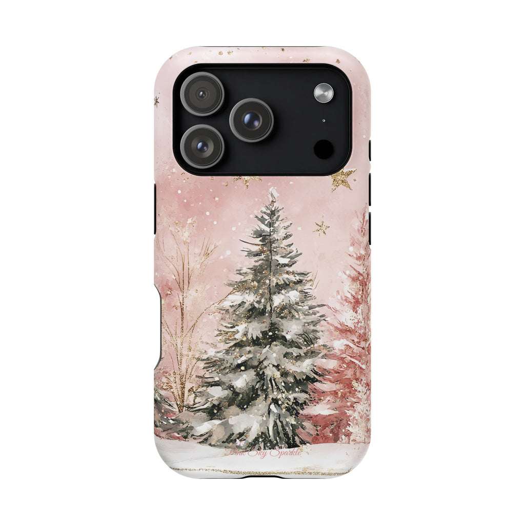 Sparkling Trees Magnetic iPhone Case