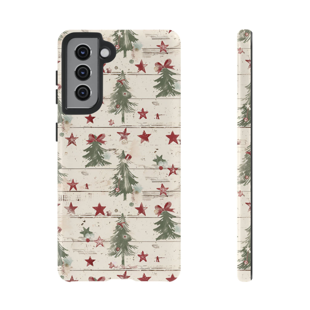 Christmas Tree Farm Tough Samsung Galaxy Phone Case