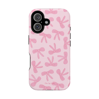 Funda magnética para iPhone con lazos de Boss Girl