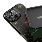 Starry Night Magnetic iPhone Case - Black Aesthetic Christmas Phone Cover