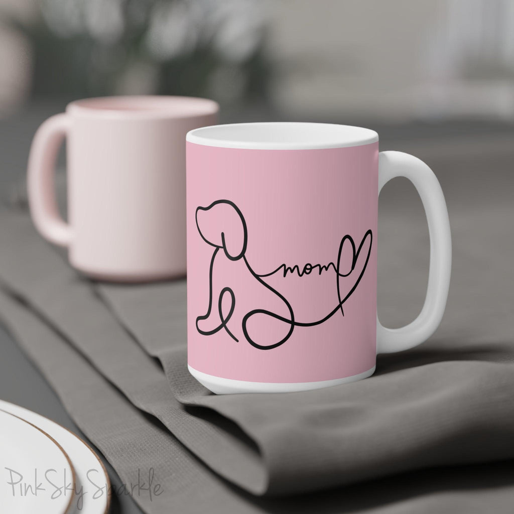 Dog Mom Ceramic Mug