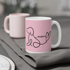 Dog Mom Ceramic Mug