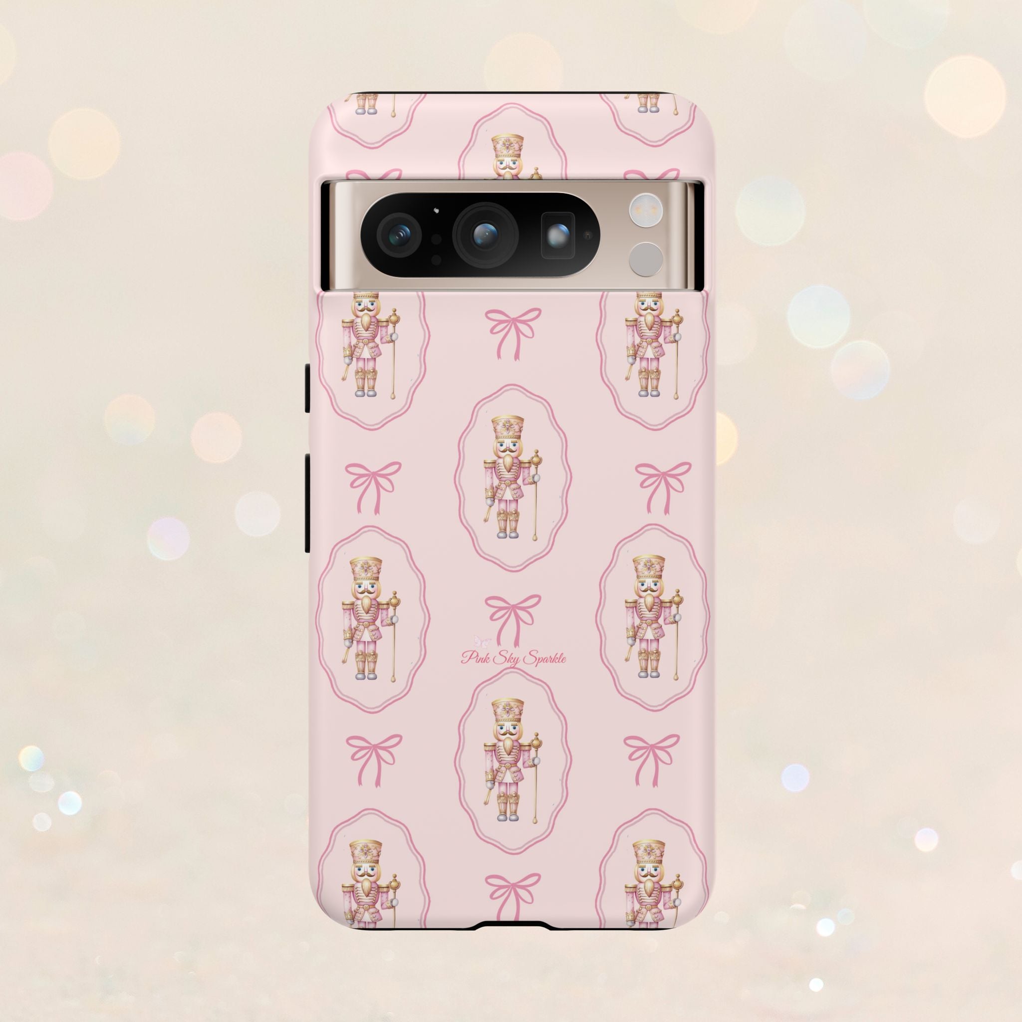 Nutcracker Coquette Holiday Google Pixel Phone Case
