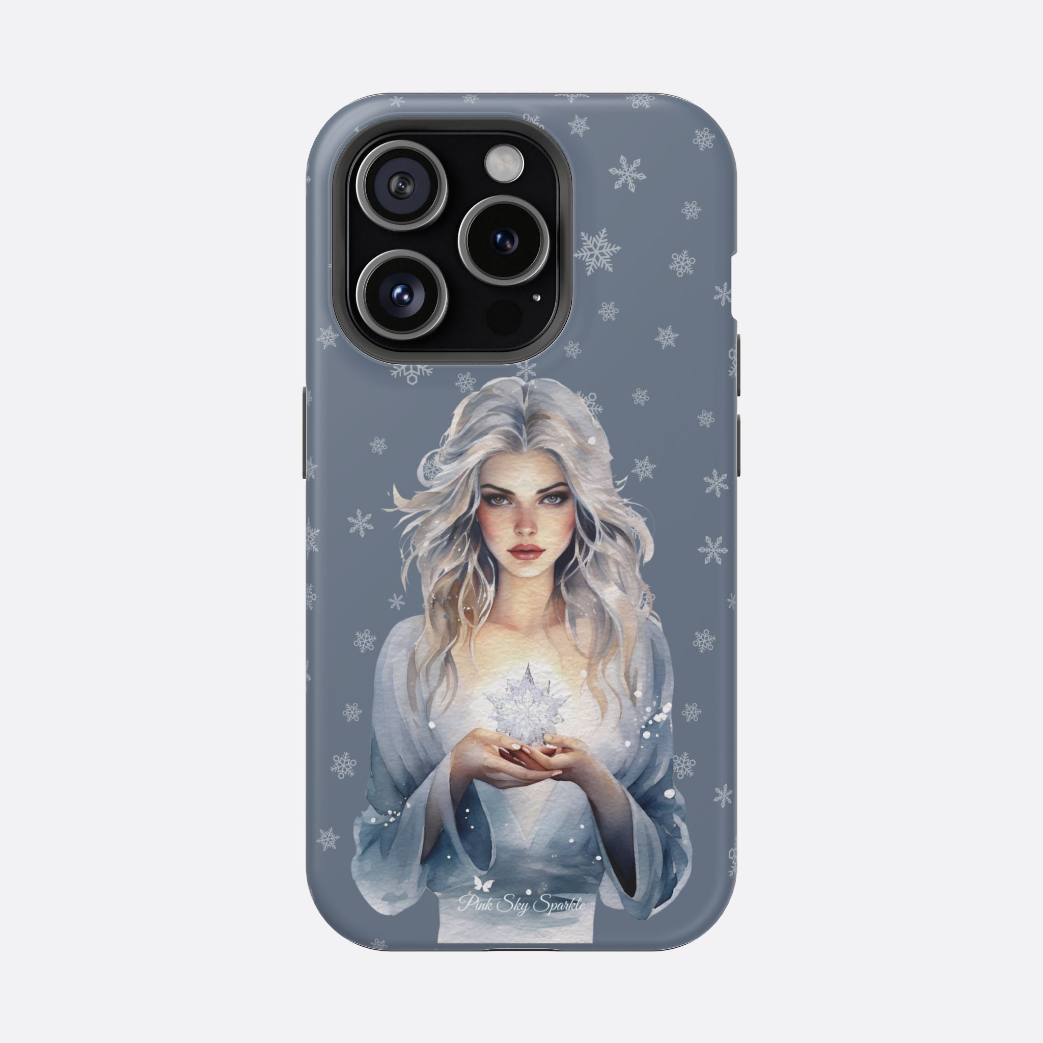 Coque magnétique pour iPhone Winter Witch