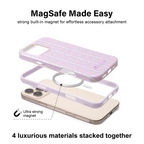 Purple Promenade Premium MagSafe Case for iPhone 16 Pro Max