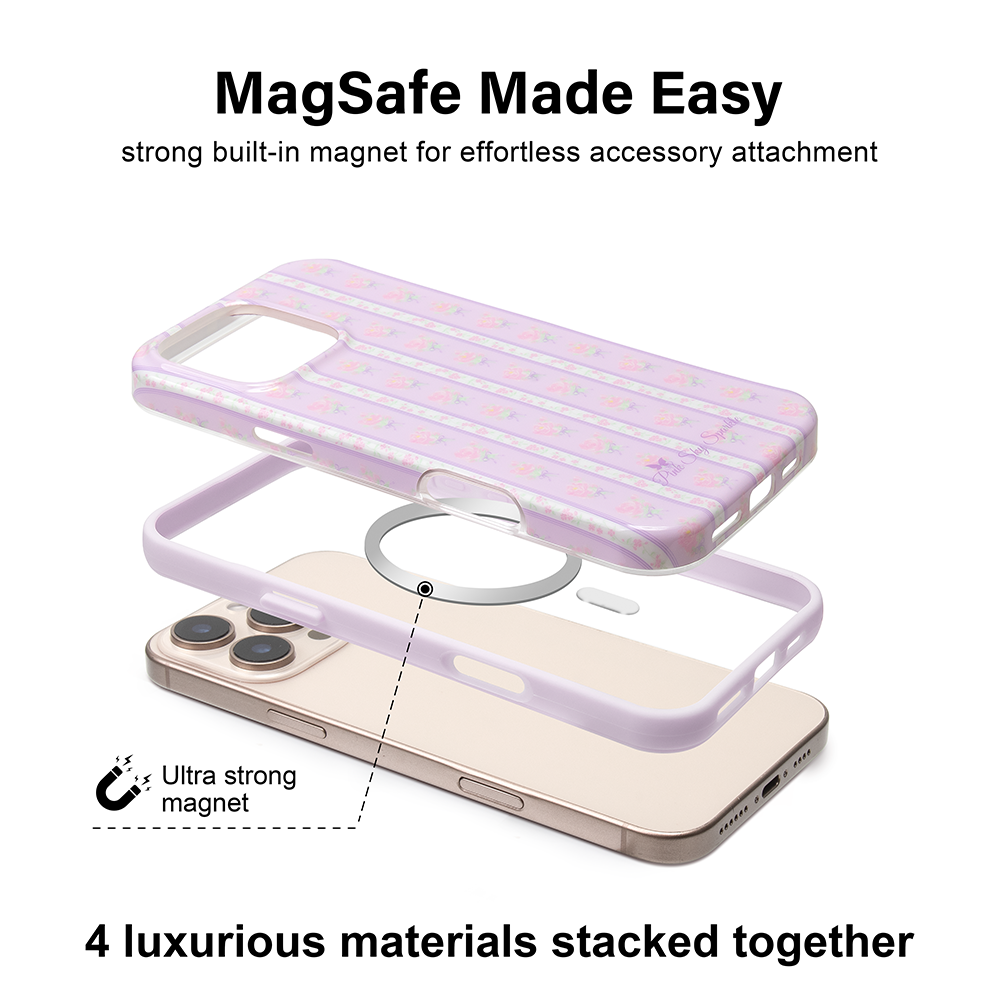 Purple Promenade Premium MagSafe Case for iPhone 16 Pro Max