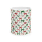 Festive Bows Ceramic Mug