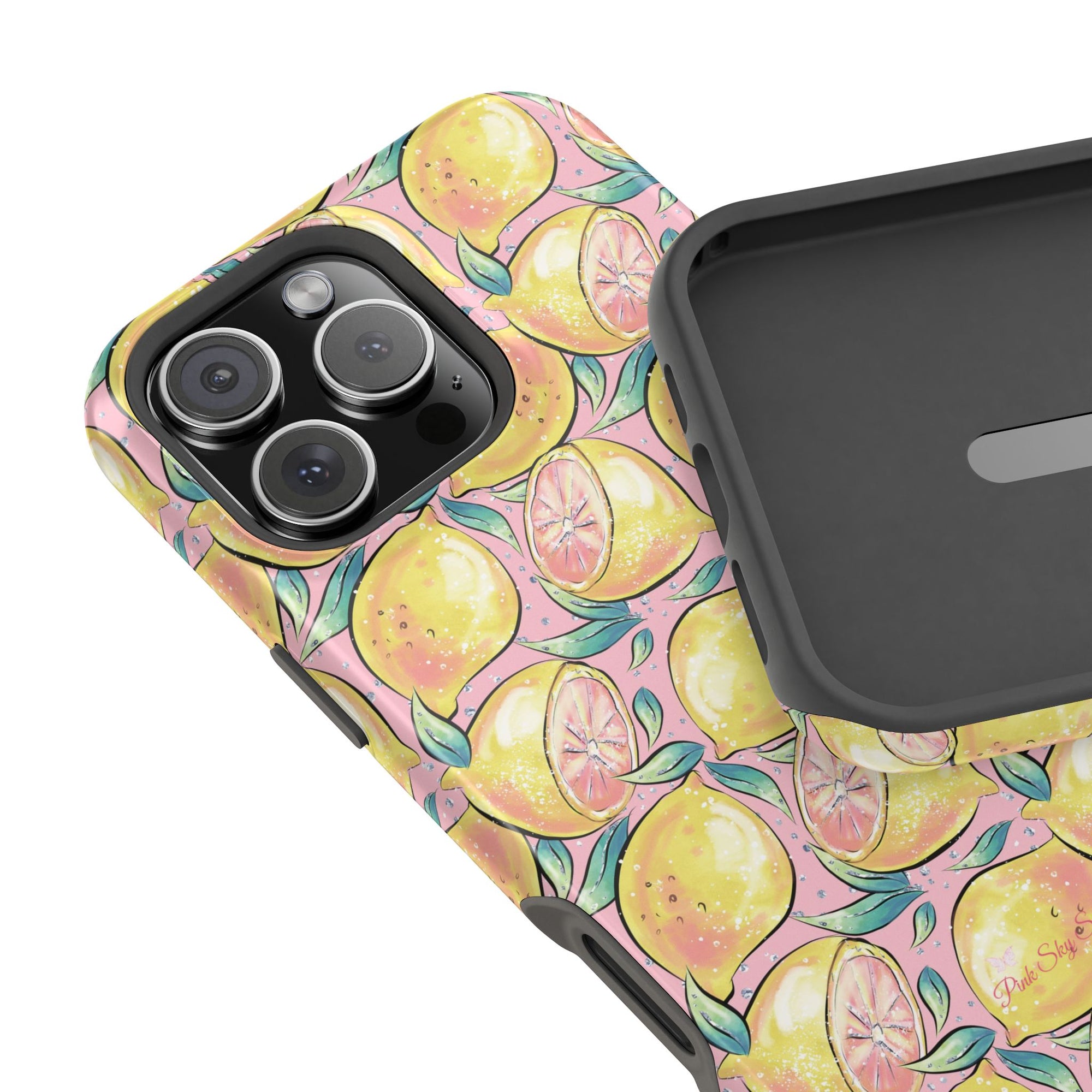 Pink Lemon Magnetic iPhone Case