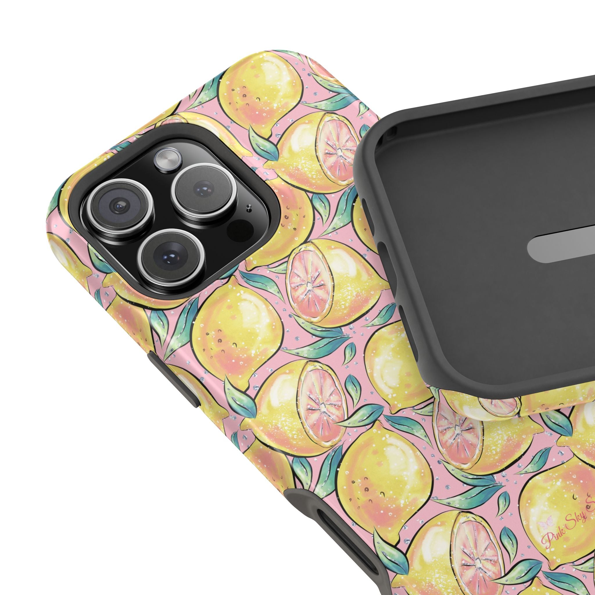 Pink Lemon Magnetic iPhone Case