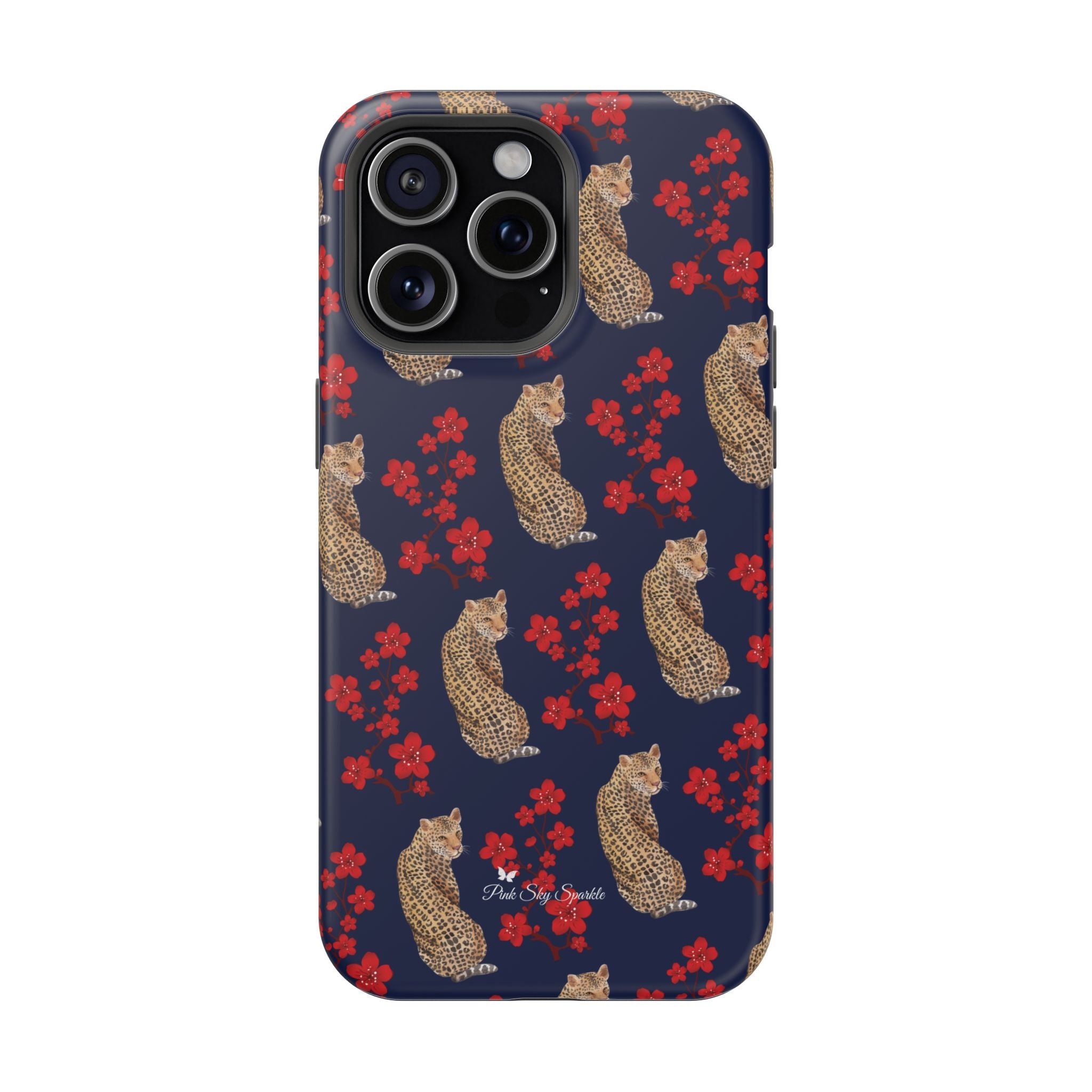 Funda magnética para iPhone Crimson Jungle