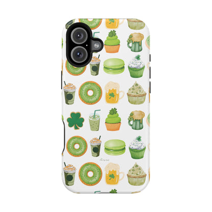 St. Patrick's Day Sips and Sweets Magnetic iPhone Case