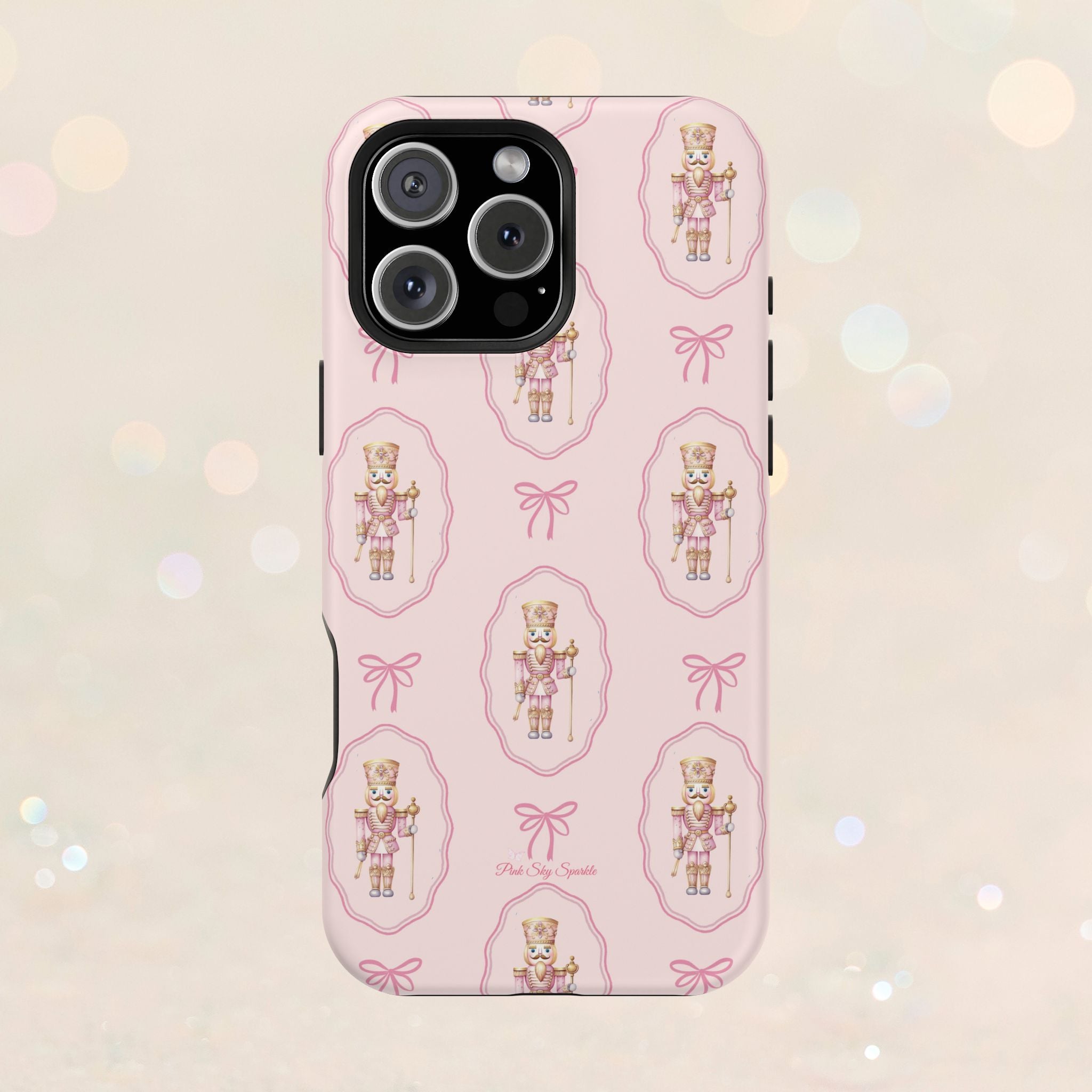 Coque magnétique pour iPhone Casse-Noisette Coquette