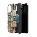Santa’s Stamp Collection Magnetic iPhone Case
