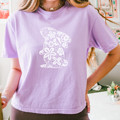 Lace Bunny Women's T-shirt