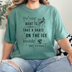 Do You Want to Take a Skate on the Ice Inside My Veins T-Shirt