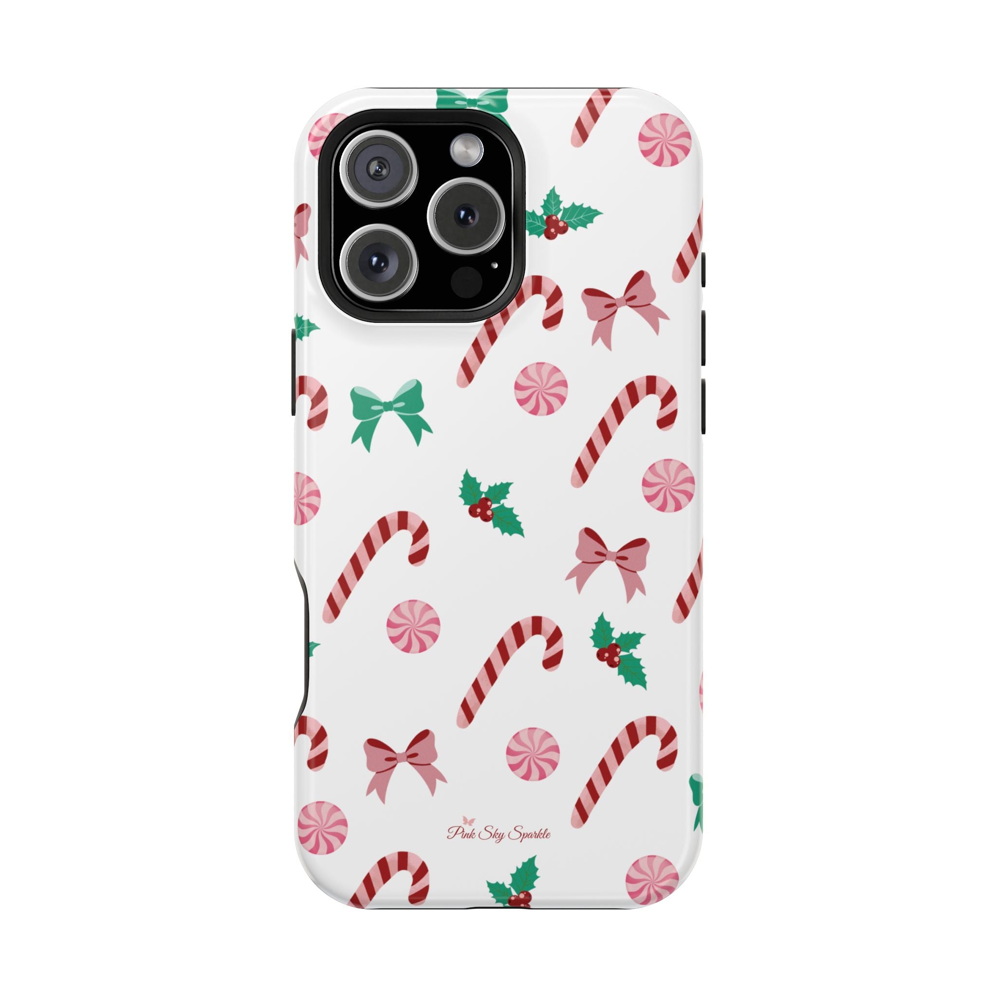 Candy Cane Lane Magnetic iPhone Case – Sweet Holiday Edition