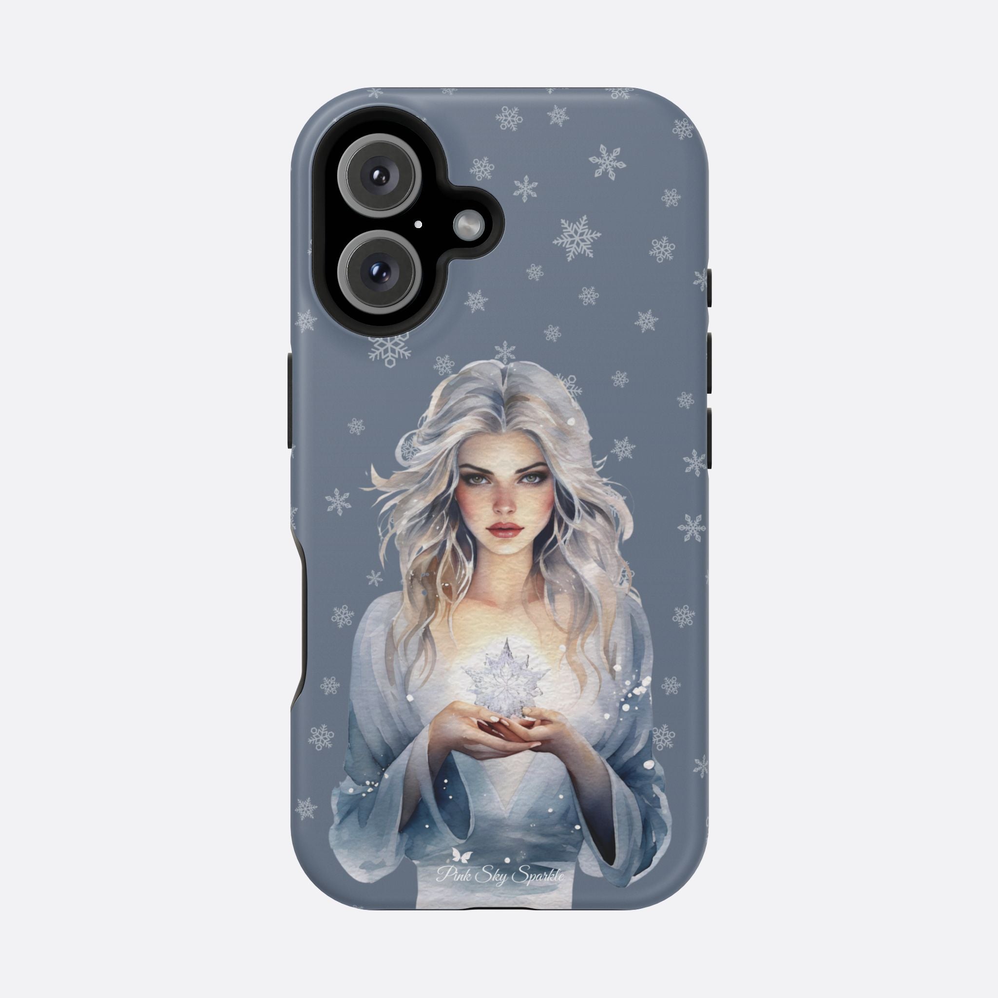 Coque magnétique pour iPhone Winter Witch